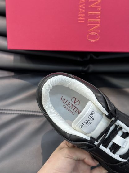 VALENTINO low-top calfskin sneakers - Image 7