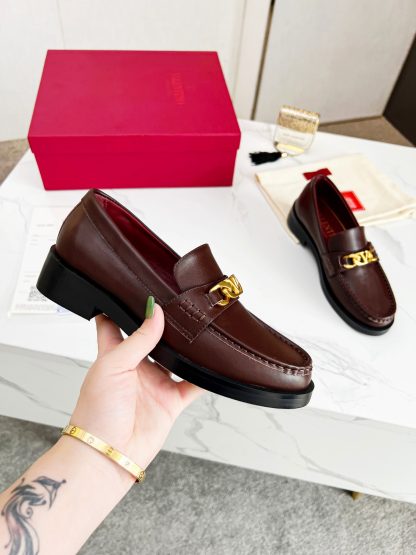 VALENTINO Retro Loafers Casual Shoes - Image 6