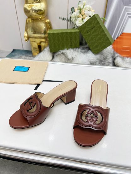 Gucci platform slippers - Image 6