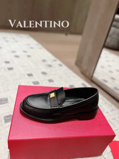 VALENTINO Rivet Decorated Simple Versatile Casual Shoes - Image 7