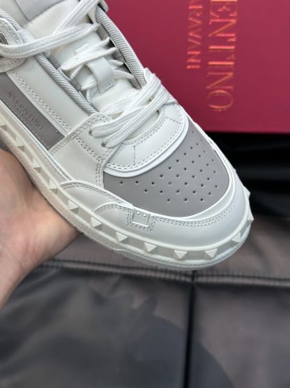 VALENTINO Elegant Low-Top Calfskin Sneakers - Image 6