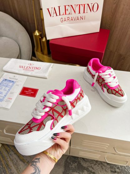 VALENTINO Fashion Couple Thick Strap Casual Shoes - Image 5