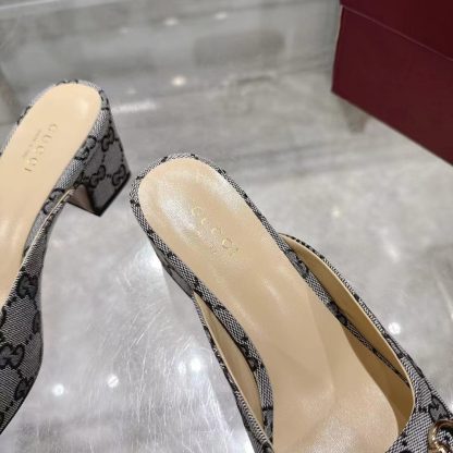 Gucci classic women's high heel sandals - Image 7