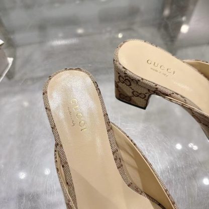 Gucci classic women's high heel sandals - Image 7