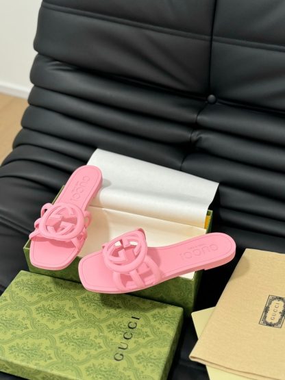 Gucci classic double G upper beach jelly shoes - Image 7