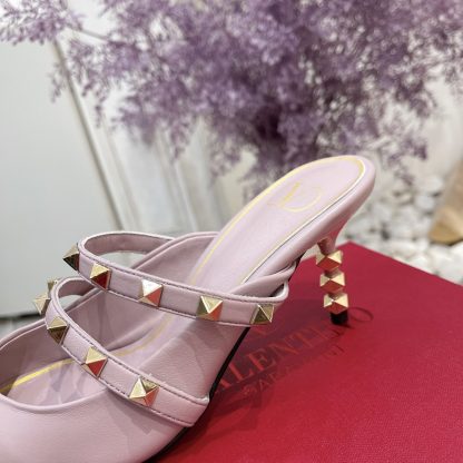 VALENTINO pointed toe studded element fashionable sandals high heels - Image 7