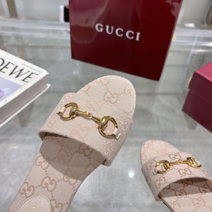 Gucci Horsebit Women's Beach Sandals - Image 7