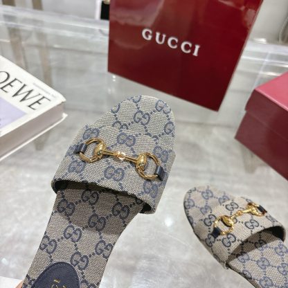 Gucci Horsebit Women's Beach Sandals - Image 7