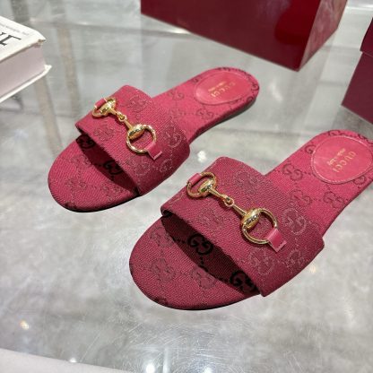 Gucci Horsebit Women's Beach Sandals - Image 7