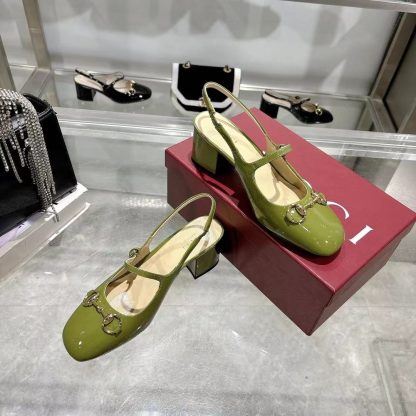 Gucci Women's Horsebit Closed Toe Sandals - Image 7