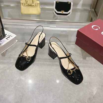 Gucci Women's Horsebit Closed Toe Sandals - Image 6