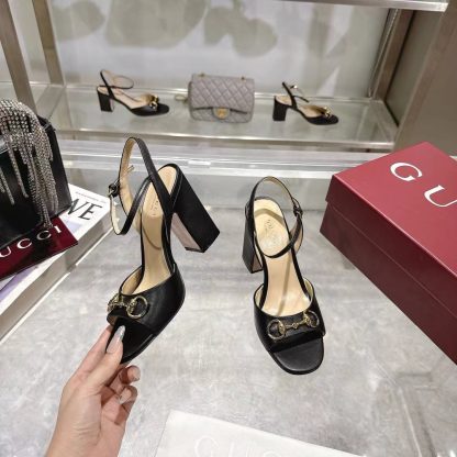 Gucci Women's Horsebit Sandals - Image 7