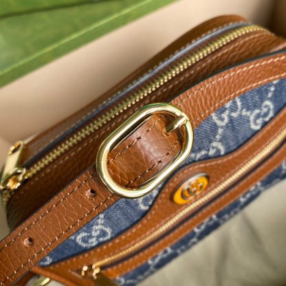 Gucci Vintage Denim Bag - Image 7