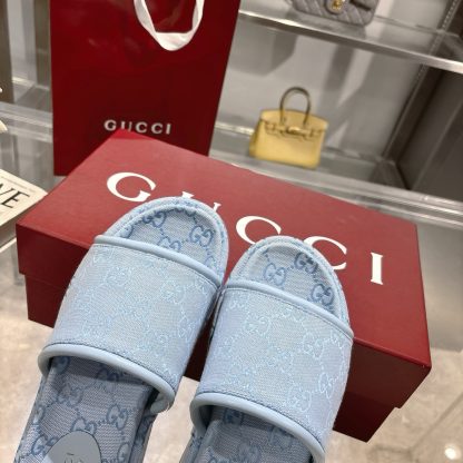 Gucci Women's New GG Platform Slide Sandals - Image 7