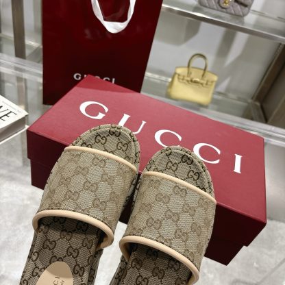 Gucci Women's New GG Platform Slide Sandals - Image 7