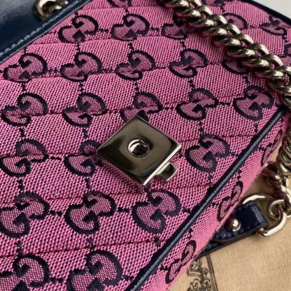 Gucci Retro Fashion Elegant Marmont Shoulder Bag - Image 7