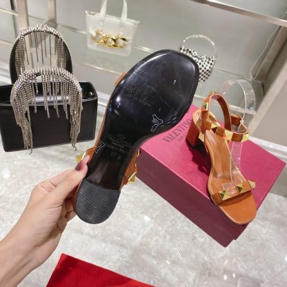 VALENTINO Studded Sandals High Heels - Image 7