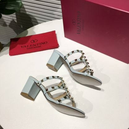 VALENTINO Elegant Fashion High Heels Sandals - Image 7