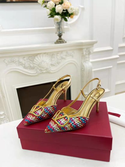 VALENTINO Hand-woven exquisite high heels - Image 7
