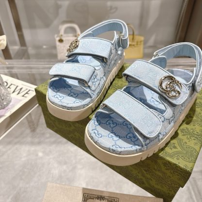 Gucci Double G women's sandals - Image 7