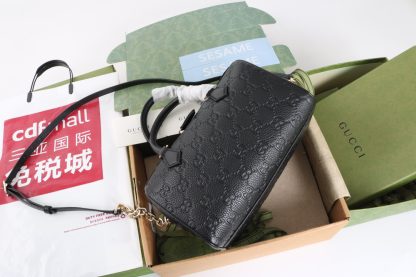 Gucci black printed pillow bag - Image 7