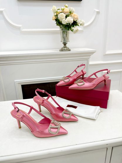VALENTINO Elegant Style Temperament High Heels - Image 7