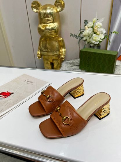 Gucci mid-heel slippers - Image 8