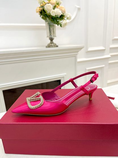 VALENTINO Elegant Style Temperament High Heels - Image 7