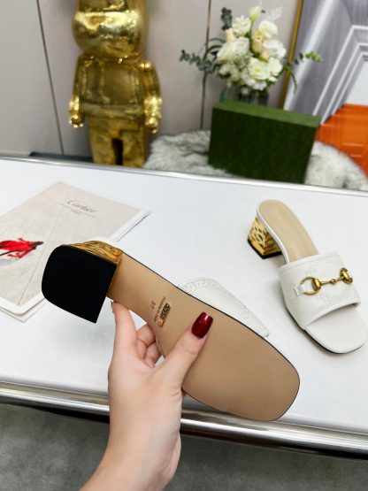 Gucci mid-heel slippers - Image 8