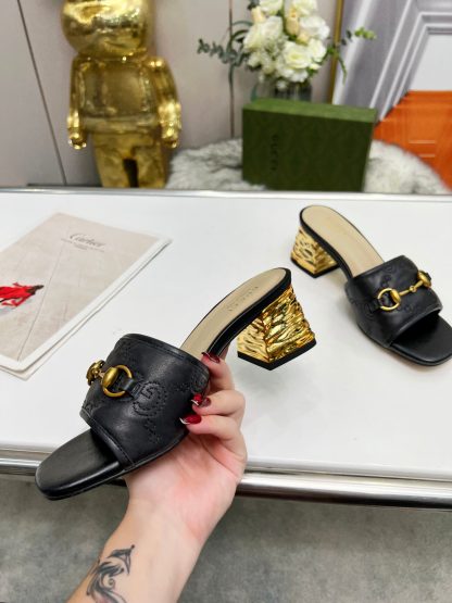 Gucci mid-heel slippers - Image 6