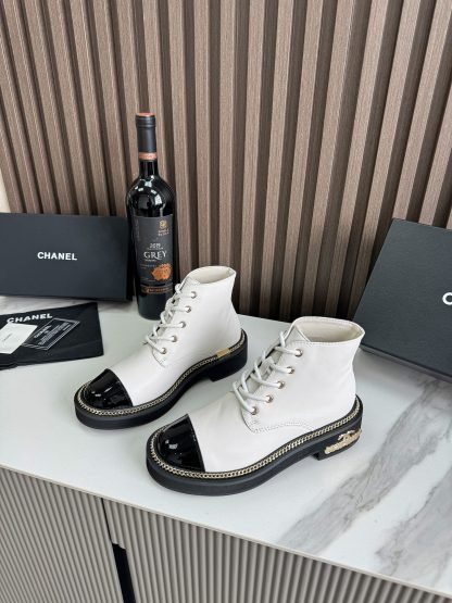 Chanel Fall/Winter White Trendy Boots - Image 7