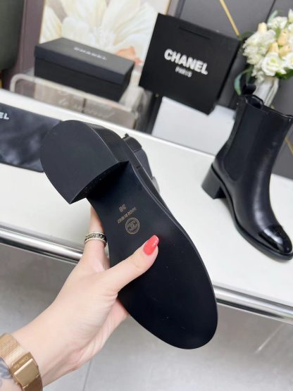 Chanel autumn and winter new black small ladies boots - Image 7