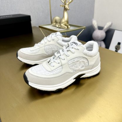 Chanel classic beige versatile casual sneakers - Image 7