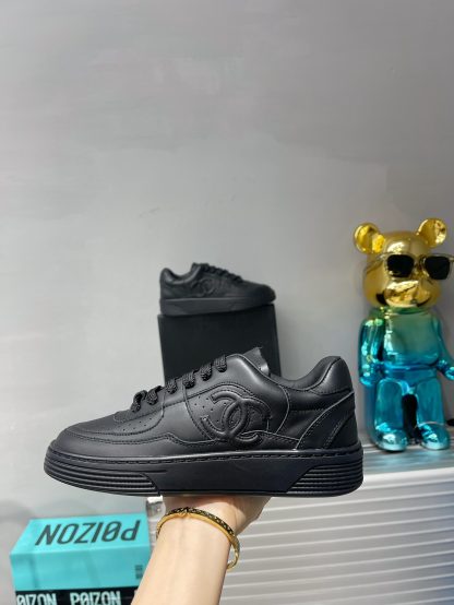 Chanel Spring and Summer Ultra High Quality Black Fashionable Casual Sports Sneakers - Image 7