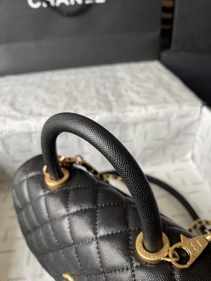 Chanel Coco Handle classic handbag with flap - Image 7