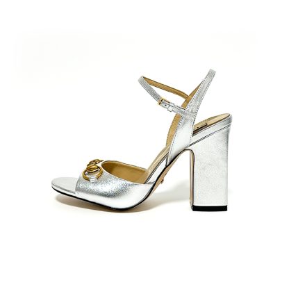 Gucci high heel block heel sandals classic buckle - Image 8