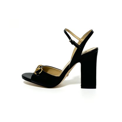Gucci high heel block heel sandals classic buckle - Image 8