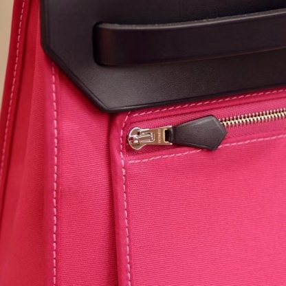 Hermès Daily Versatile Red Herbag 31Cm - Image 7