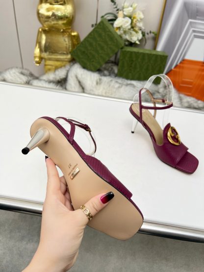 Gucci high heel sandals - Image 7
