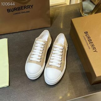 Burberry Vintage Check Cotton Sneakers