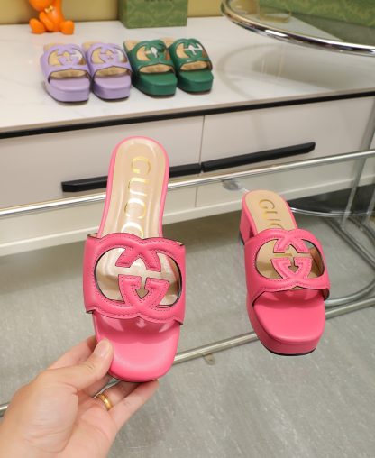 Gucci platform slippers - Image 8