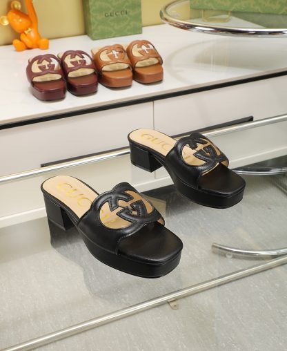 Gucci platform slippers - Image 8