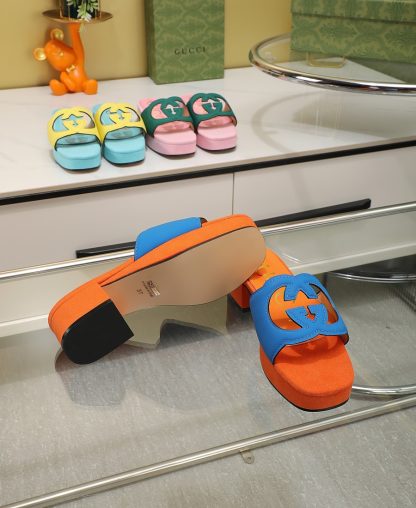 Gucci platform slippers - Image 7