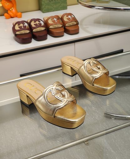 Gucci platform slippers - Image 8
