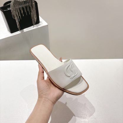 Christian Louboutin casual one-strap flat sandals - Image 7