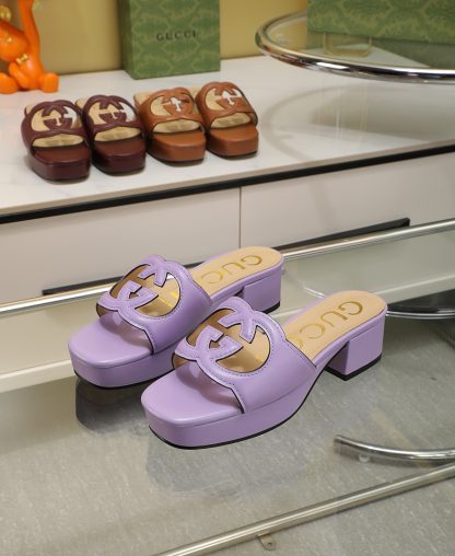 Gucci platform slippers - Image 7