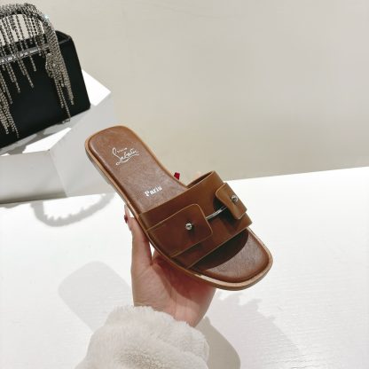 Christian Louboutin casual one-strap flat sandals - Image 7