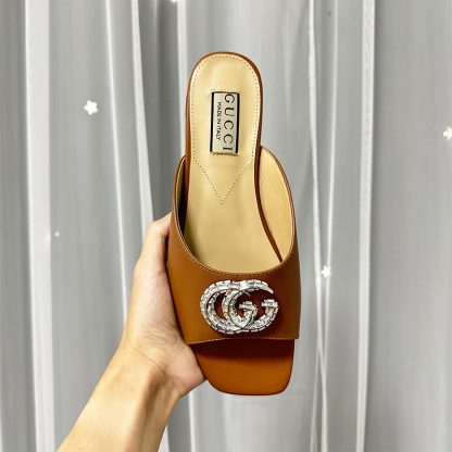 Gucci stunning rhinestone slippers - Image 6
