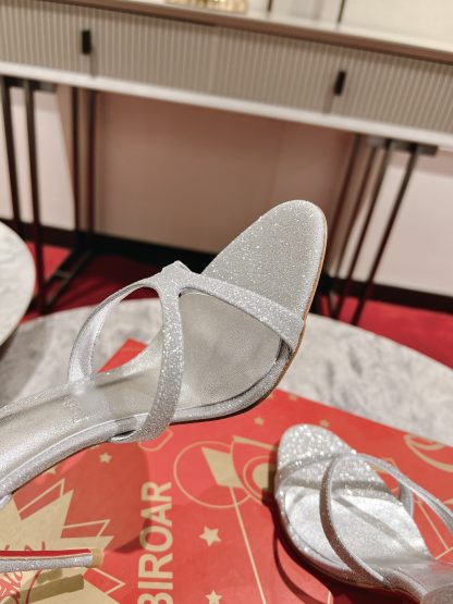 ChristianLouboutin cross strap sandals high heels - Image 7