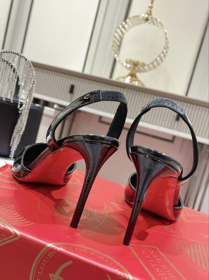Christian Louboutin exquisite glossy high-heeled shoes - Image 6